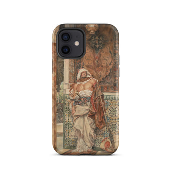 The Palace Guard 2 - Antonio Fabrés Phone Case Iphone 12 / Matte Phone Case Painting Man Traditional Garb Antonio Fabrés, 19th-century