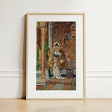 Palace Guard - Antonio Fabrés Orientalism Art Print / Canvas, Antonio Fabrés’s Palace Guard, Palace Guard Art Print, Sumptuous World
