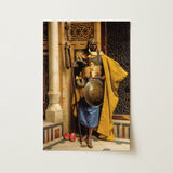 Palace Guard - Ludwig Deutsch Orientalism Art Print / Canvas, 12x18’’ / 31x46cm / Unframed / no Border, Posters Prints & Visual Artwork,