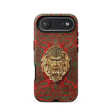 Panel in Buhl - Matthew Digby Wyatt Phone Case Iphone 17 Air / Matte Gold Lion Head Phone Case Red Black Patterned Matthew Digby Wyatt,