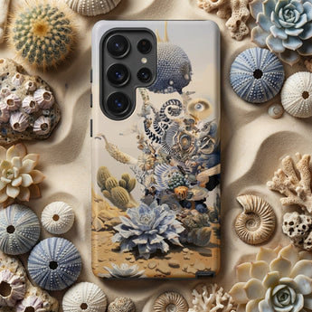 Pantheon - Surreal Cactus God Art Phone Case Phone Case Detailed Artistic Design Marine Desert Flora Surreal Cactus God, God Art, Art Iphone