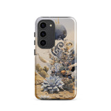 Pantheon - Surreal Cactus God Art Phone Case Samsung Galaxy S23 / Gloss Phone Case Surreal Desert Scene Cacti Succulents Fantastical Cactus