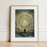Paradiso Canto 31 - Gustave Dore Art Print / Canvas, 12x16’’ / 31x41cm / Natural Frame / Matboard, Posters Prints & Visual Artwork, Toby