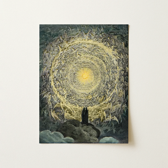 Paradiso Canto 31 - Gustave Dore Art Print / Canvas, 12x16’’ / 31x41cm / Unframed / no Border, Posters Prints & Visual Artwork, Toby Leon