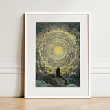 Paradiso Canto 31 - Gustave Dore Art Print / Canvas, 12x16’’ / 31x41cm / White Frame / Matboard, Posters Prints & Visual Artwork, Toby Leon