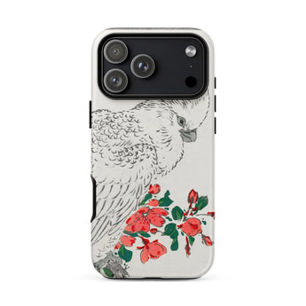 Parrot and Pyrus - Numata Kashu Phone Case Iphone 17 Pro Max / Matte Iphone 13 Pro Max Phone Case Bird Floral Numata Kashu, Feathered Funk