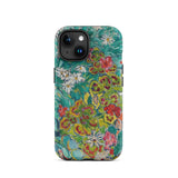 Parterre De Fleurs - Louis Valtat Phone Case Iphone 15 / Matte Vibrant Floral Bold Red Yellow Green, Valtat’s, Chromatic Argument Won