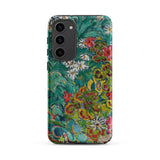Parterre De Fleurs - Louis Valtat Phone Case Samsung Galaxy S23 Plus / Matte Vibrant Floral-patterned Bold Greens Reds Yellows Iphone,