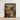 Black-framed Art Print Vibrant Impressionistic Scene Shirtless Men Bare-chested Silhouettes Dissolve, Luxe Vintage Circuit, Chandelier