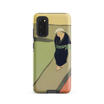 Path Through the Fields - Kamisaka Sekka Samsung Case, Galaxy S20 / Matte, Phone Case Artistic Depiction Person Traditional Japanese Attire