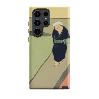 Path Through the Fields - Kamisaka Sekka Samsung Case, Galaxy S23 Ultra / Matte, Phone Case Artistic Depiction Person Traditional Attire