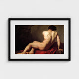 Patroclus - Jacques-louis David Greek Myth Art Print / Canvas, Ridge Engraved Prints