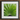 Peacocky - Koh Chang Palm Frond Art Print, 12x12’’ / 31x31cm / Black Frame / 2’’ Matboard, Framed Print Vibrant Green Palm Leaf