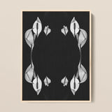 Pearly Whites - Koh Chang Peace Lilies Art Print / Canvas, 12x16’’ / 31x41cm / Natural Frame, Posters Prints & Visual Artwork, Toby Leon