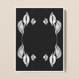 Pearly Whites - Koh Chang Peace Lilies Art Print / Canvas, 12x16’’ / 31x41cm / White Frame, Posters Prints & Visual Artwork, Toby Leon