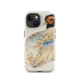 Peregrine Falcon - Kono Bairei Kacho-e Phone Case Phone Case Bird Design Peregrine Falcon, Kōno Bairei’s Exquisite Falcon Woodblock Print