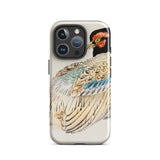 Peregrine Falcon - Kono Bairei Kacho-e Phone Case Phone Case Bird Illustration Peregrine Falcon, Kōno Bairei’s Exquisite Falcon Woodblock