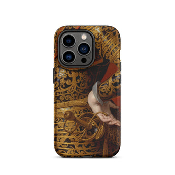 Philip Iv in Parade Armor - Gaspar De Crayer Phone Case Iphone 14 Pro / Matte Ornate Phone Case Crayer Iphone Case, Spectacle Protection