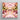 Framed Square Artwork Symmetrical Mirrored Pattern Pink Pale Kaleidoscopic Orchid Art, Photography, Floral Fantasy