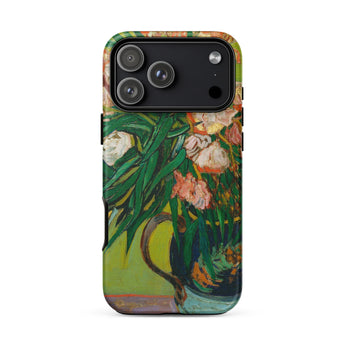 Pink Oleanders - Vincent Van Gogh Floral Phone Case, Iphone 17 Pro Max / Matte, Mobile Cases, Toby Leon