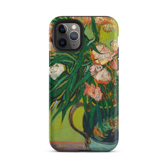 Pink Oleanders - Vincent Van Gogh Floral Phone Case Iphone 11 Pro / Matte Floral Art Iphone Case Vincent Gogh, Gogh’s Oleanders, Gogh