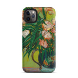 Pink Oleanders - Vincent Van Gogh Floral Phone Case Iphone 11 Pro Max / Matte Floral Art Iphone Case Vincent Gogh, Gogh’s Oleanders, Gogh