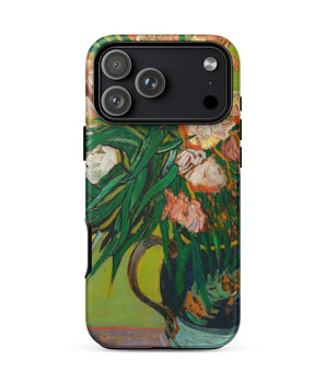 Iphone 17 Pro Max / Matte Pink Oleanders - Vincent Van Gogh Floral Phone Case, Gogh’s, Art