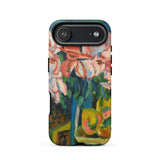 Pink Roses - Ernst Ludwig Kirchner Expressionist Iphone Hülle, 17 Air / Matt, Handyhüllen, Toby Leon