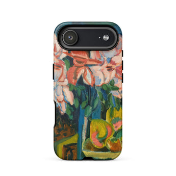 Pink Roses - Ernst Ludwig Kirchner Expressionist Iphone Hülle, 17 Air / Matt, Handyhüllen, Toby Leon