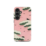 Pink Sky - Watanabe Seitei Bijutsu Sekai Art Phone Case, Samsung Galaxy S24 / Matte, Mobile Cases, Toby Leon