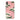 Pink Sky - Watanabe Seitei Bijutsu Sekai Art Iphone Case, x / Matte, Phone Case Pink Background Stylized Green White Clouds