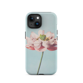 Rosa Seerose - florale iPhone-Hülle von Ogawa Kazumasa, 15 / Matt, Handyhüllen, Toby Leon