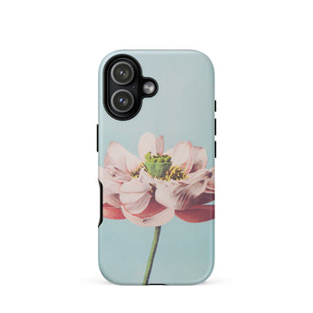 Rosa Seerose - florale iPhone-Hülle von Ogawa Kazumasa, 17 / Matt, Handyhüllen, Toby Leon