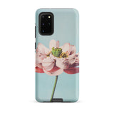 Pink Water Lily - Ogawa Kazumasa Floral Phone Case Samsung Galaxy S20 Plus / Matte Soft Pink Poppy Flower Delicate Petals Green Center