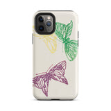 Mariposas rosas, amarillas y verdes - Funda para iPhone de Kamisaka Sekka, 11 Pro / Mate, Fundas para móvil, Toby Leon