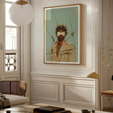 Pinpoint - Queer Black Outlaw Dandy kunstprint / Canvas, Posters, prints & visuele kunstwerken, Toby Leon
