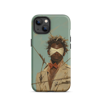 Pinpoint - Custodia per iPhone Surreal Black Outlaw Dandy, 13 / Opaca, Custodie per telefoni cellulari, Toby Leon