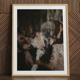 Piqued - Gay Rave Aristocracy Kunstdruck / Leinwand, 24x32’’ / 61x81cm / Naturrahmen / Passepartout, Poster Drucke & visuelle Kunstwerke, Toby Leon