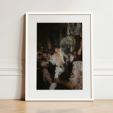 Piqued - Gay Rave Aristocracy Art Print / Canvas, 12x16’’ / 31x41cm / White Frame / Matboard, Posters Prints & Visual Artwork, Toby Leon