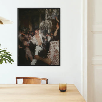 Piqued - Gay Rave Aristocracy Kunstdruck / Leinwand, Poster Drucke & visuelle Kunstwerke, Toby Leon