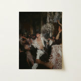 Piqued - Gay Rave Aristocracy Art Print / Canvas Rectangular Dynamic Dance Scene Opulent Ballroom, Prints