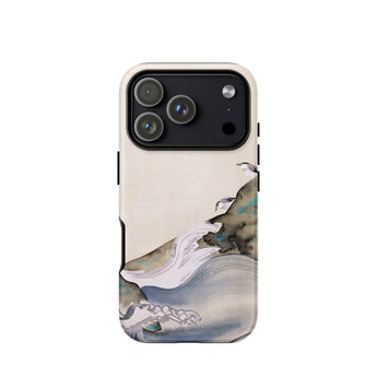 Pivieri, rocce e onde - custodia iPhone di Suzuki Kiitsu, 17 Pro / Opaca, Custodie per telefoni cellulari, Toby Leon