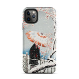 Árbol de Ciruelo en la Nieve - Hiroaki Takahashi Shin-hanga Funda para Iphone, 11 Pro Max / Mate, Fundas para Teléfonos Móviles, Toby Leon