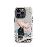 Árbol de Ciruelo en la Nieve - Hiroaki Takahashi Shin-hanga Funda para Iphone, 14 Pro / Mate, Fundas para Teléfonos Móviles, Toby Leon
