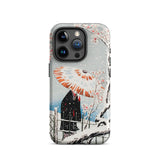 Árbol de Ciruelo en la Nieve - Hiroaki Takahashi Shin-hanga Funda para Iphone, 15 Pro / Mate, Fundas para Teléfonos Móviles, Toby Leon