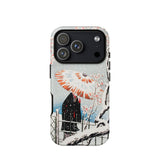Plum Tree in Snow - Funda de Iphone Shin-hanga de Hiroaki Takahashi, 17 Pro / Mate, Fundas para Móvil, Toby Leon
