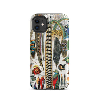 Piume e Penne - Adolphe Philippe Millot Custodia Iphone, 11 / Opaco, Custodie per Cellulari, Toby Leon