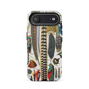 Plumes e Piume - Custodia Iphone Adolphe Philippe Millot, 17 Air / Opaco, Custodie per Cellulari, Toby Leon