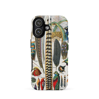 Plumes e Piume - Custodia Iphone Adolphe Philippe Millot, 17 / Opaco, Custodie per Cellulari, Toby Leon