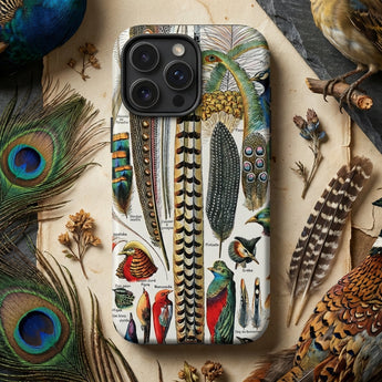 Plumes and Feathers - Adolphe Philippe Millot Phone Case, Mobile Cases, Toby Leon
